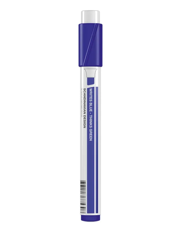 Penol marker blue chisel point
