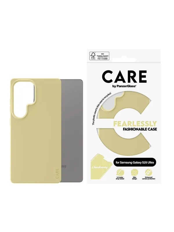 CARE by PanzerGlass Fashionable Case Chardonnay Samsung Galaxy S25 Ultra