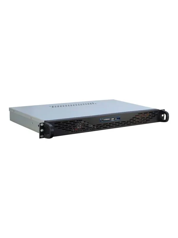 Inter-Tech IPC 1U-K-125L - Kabinett - Server (Rack) - Grå