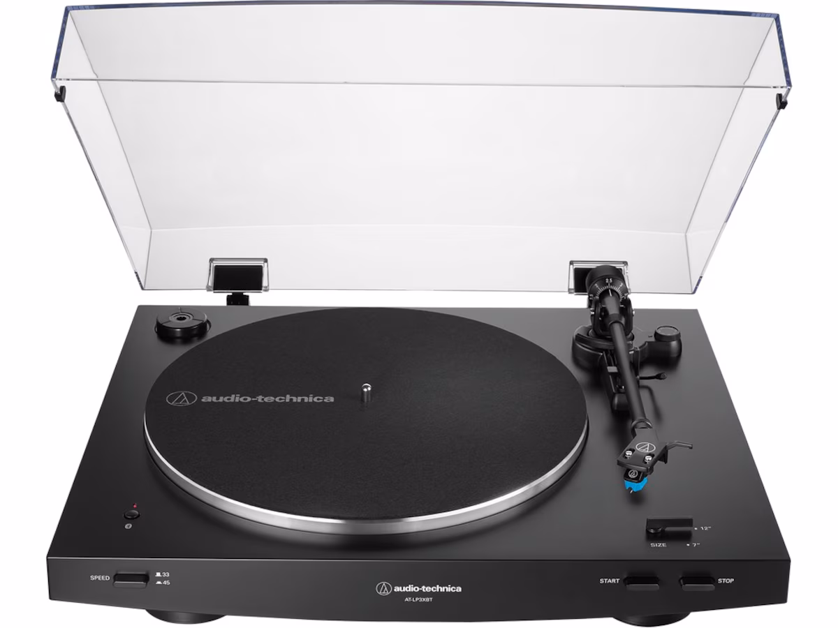 Audio-Technica AT-LP3XBT - Automatisk - Remdrift - Bluetooth - Platespiller Svart