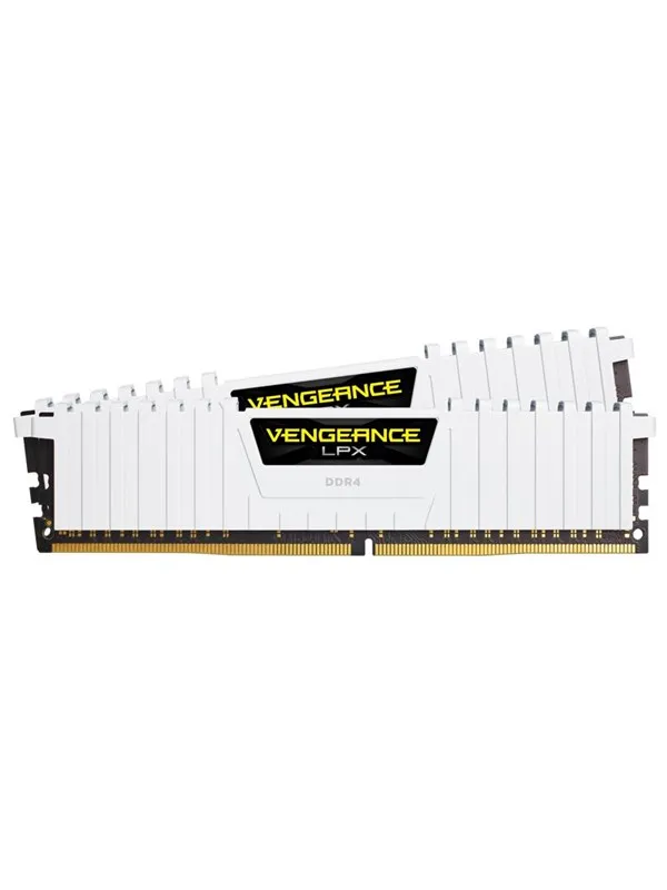 Corsair Vengeance LPX DDR4-3200 - 32GB - CL16 - Dual Channel (2 pcs) - Intel XMP - Hvit