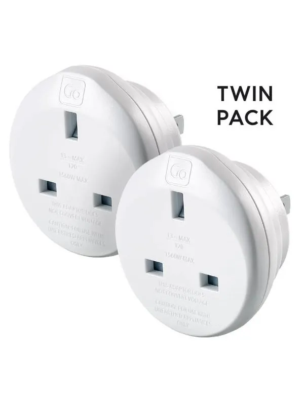 Go Travel UK-Japan/USA Adaptor Twin