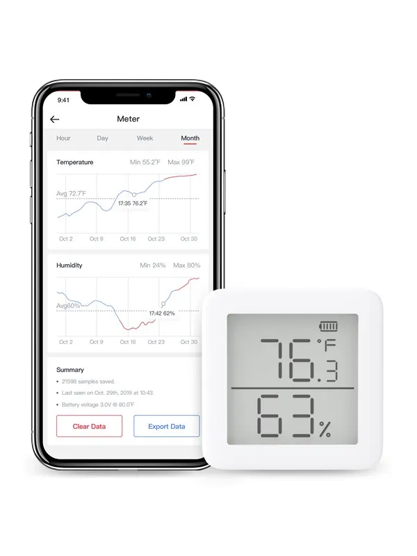SwitchBot Thermometer and Hygrometer