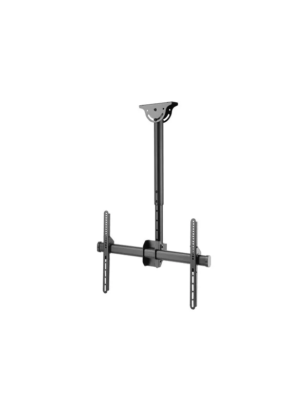 Deltaco Office mounting kit - full motion telescopic - for flat panel - 560 - 910 mm - black - Max 50 kg - recommended for 70"