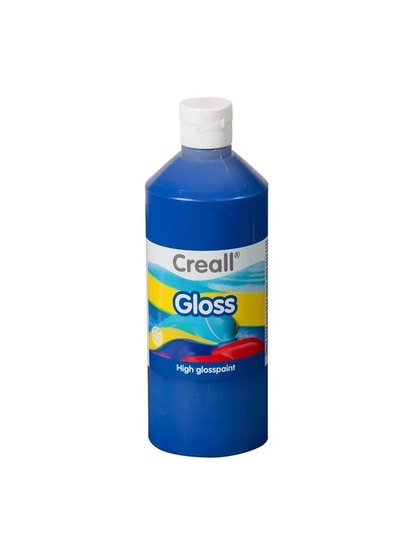 Creall Gloss Gloss Paint Blue 500ml