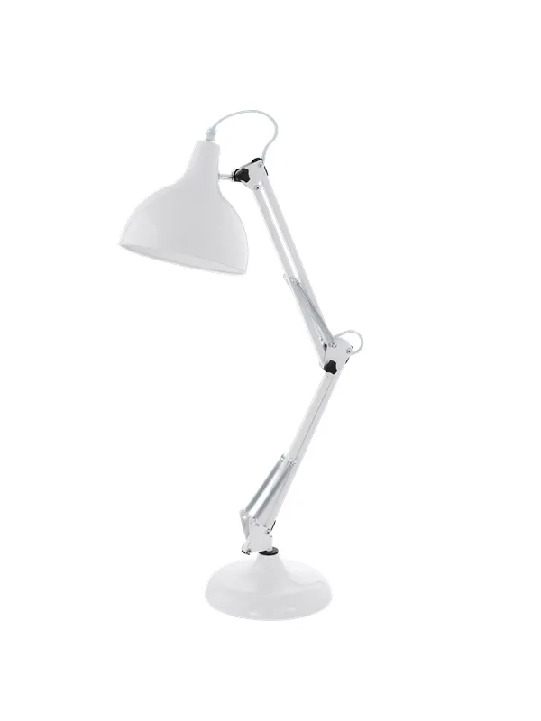 EGLO BORGILLIO table lamp white