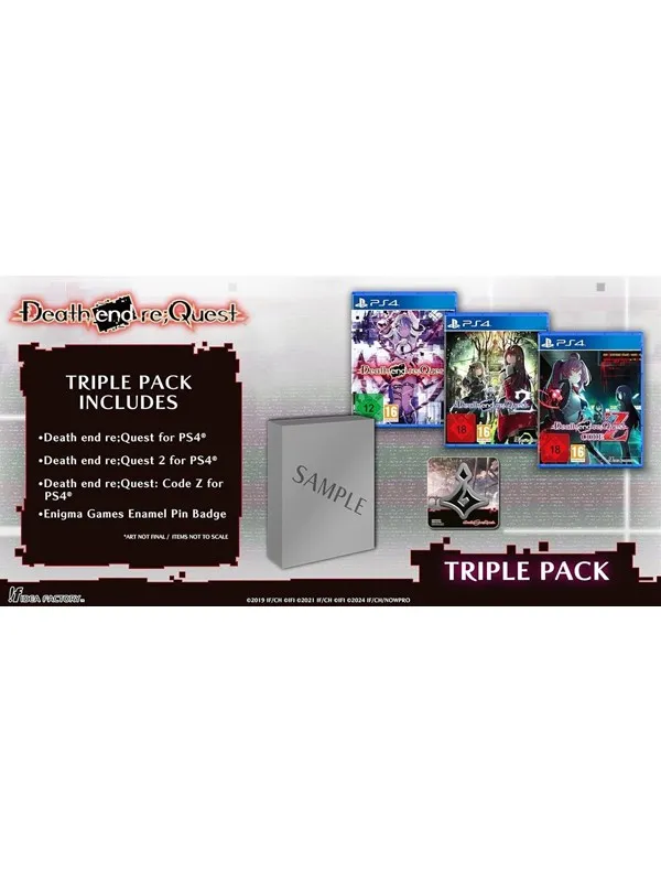 Death end re;Quest (Triple Pack) - Sony PlayStation 4 - RPG