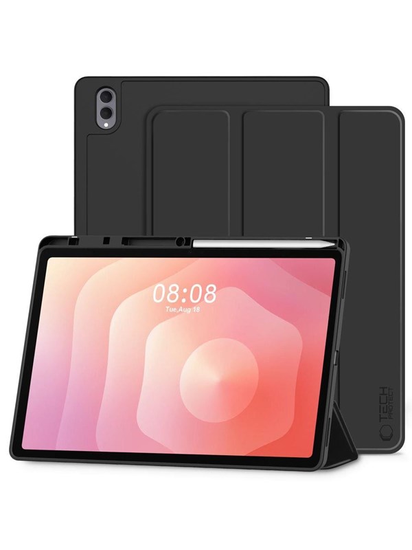 Tech-Protect  SC Pen Case for Samsung Galaxy Tab S8 Ultra / S9 Ultra / S10 Ultra / S11 Ultra 14.6 - Black