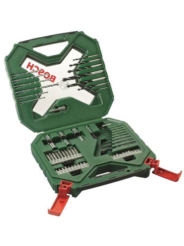 Bosch 60-delers X-Line Classic bor- og skrubitssett