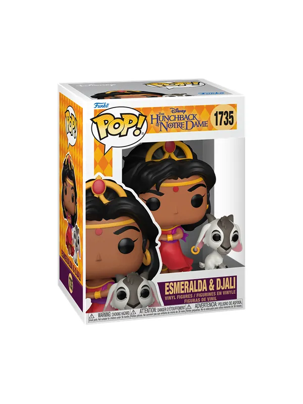 Funko! - Funko POP Vinyl HoND Esmeralda & Djali - Figur