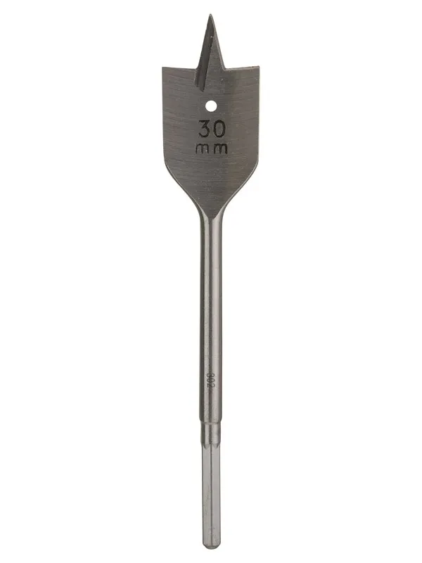 Bosch Flatfresebor, sekskant D= 30,0 mm, L= 165 mm