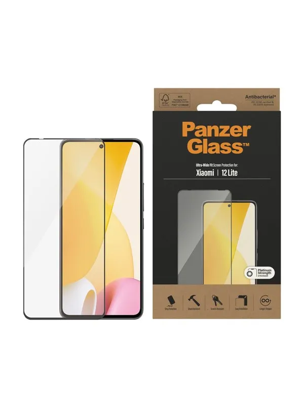 PanzerGlass Screen Protector Xiaomi 12 Lite | Ultra-Wide Fit