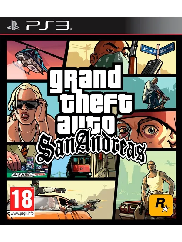 Grand Theft Auto: San Andreas - Sony PlayStation 3 - Action
