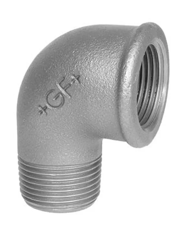 +GF+ Elbow 90° black for m 2 1/2