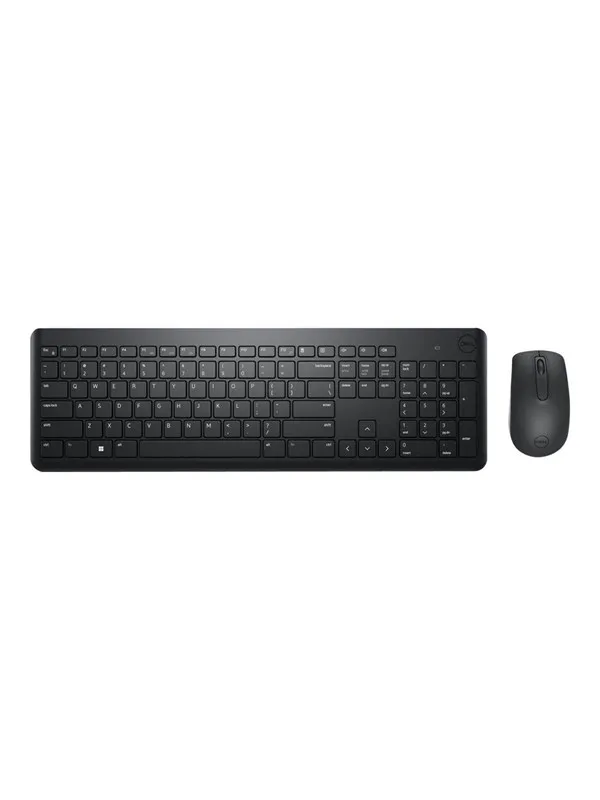 Dell Wireless Keyboard and Mouse KM3322W - keyboard and mouse set - QWERTY - Arabic - black Input Device - Tastatur & Mussett - Arabisk - Svart