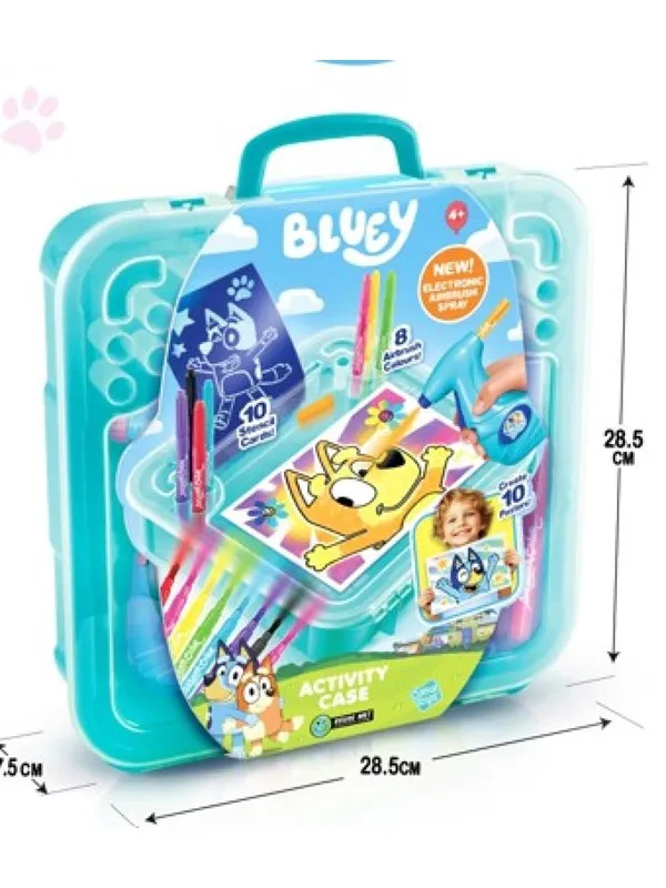 Bluey AIRBRUSH ART  Airbrush Activity Case