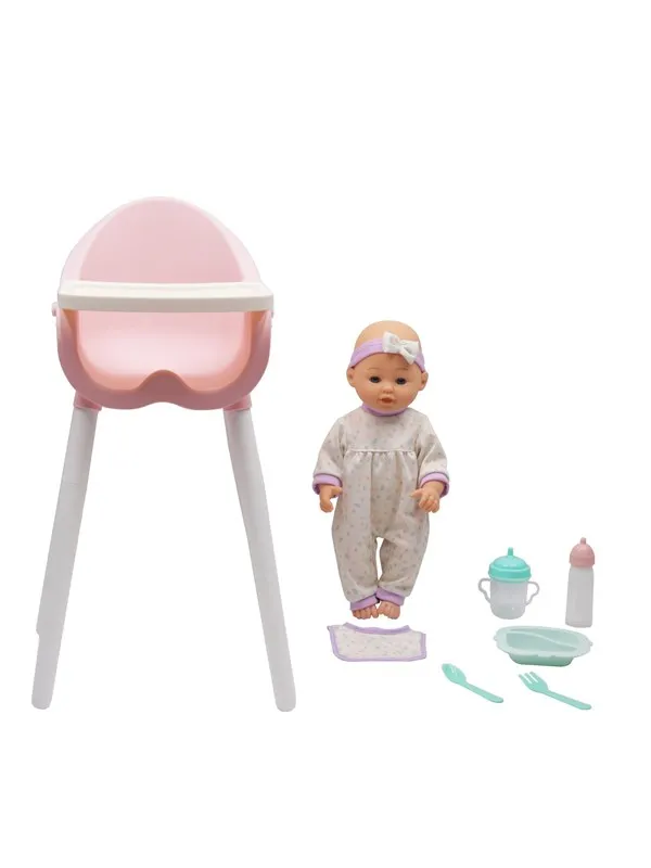 Happy Friend Sofia Doll 35cm in feeding chair