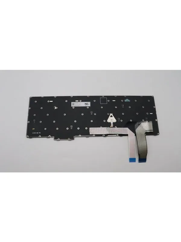 Lenovo Lite-On - notebook replacement keyboard - Nordic - black - Bærbart tastatur - til utskifting - Nordisk - Svart