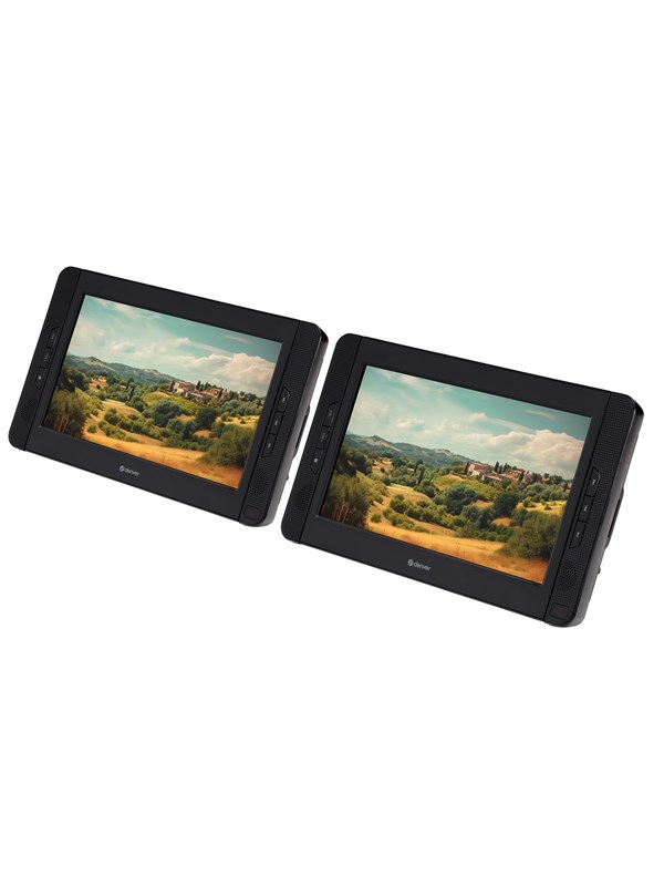 DENVER MTW-1098 - Portable DVD player with 2 x 10" screens