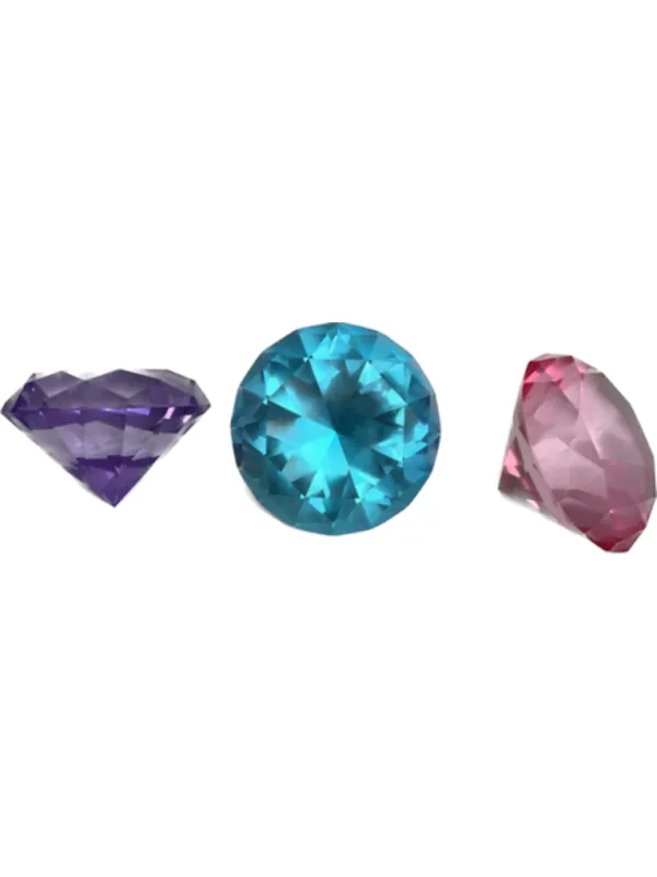 Pocket Money Diamond in gift box 6 cm - assorted