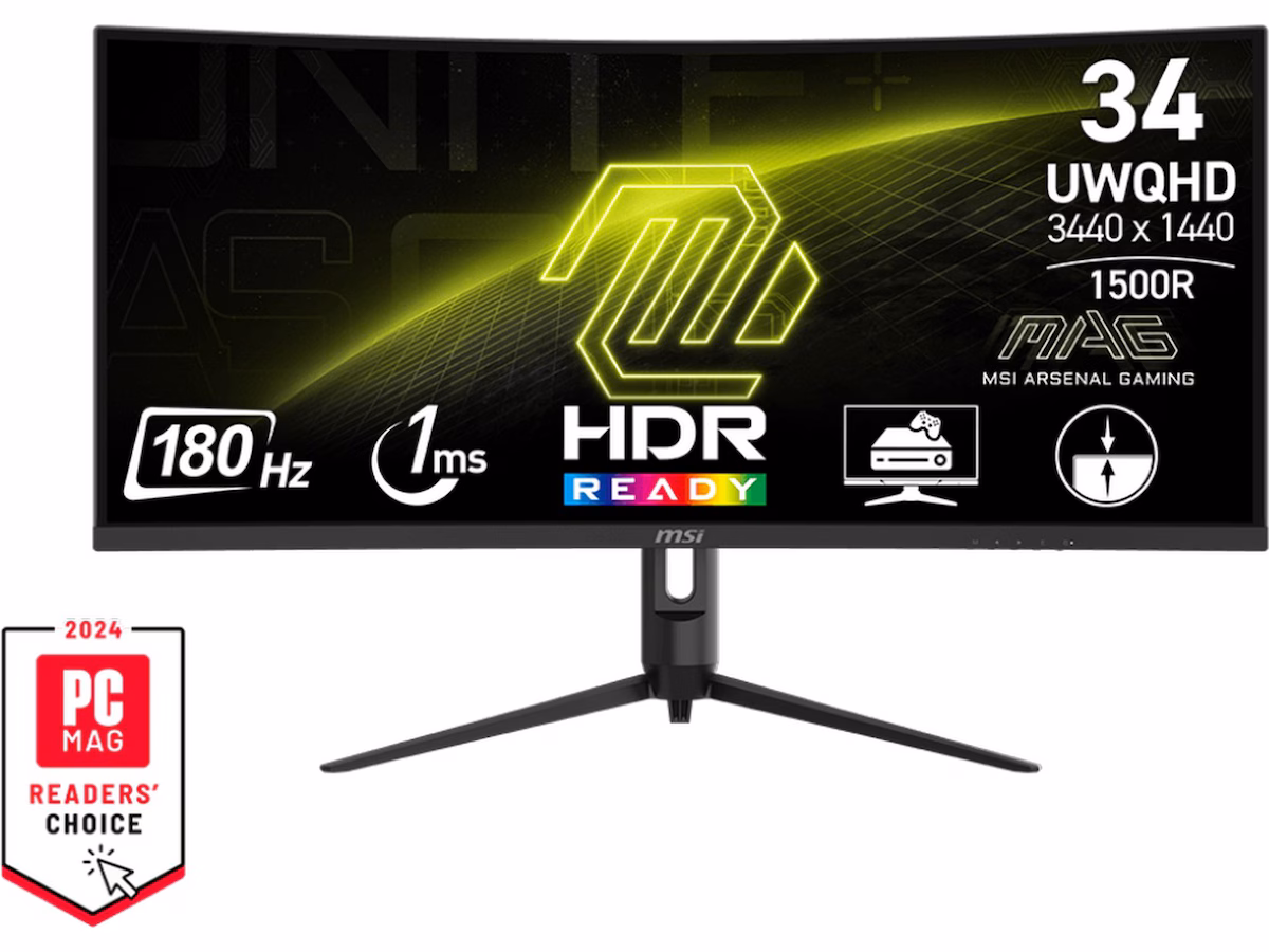 34" MSI MAG 342CQR E2 - 3440x1440 - 180Hz - VA