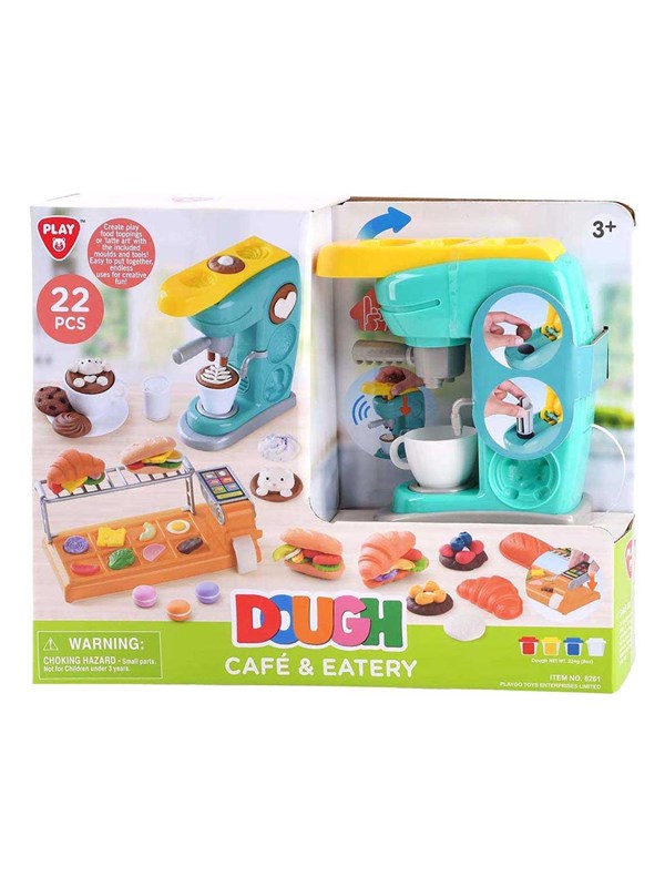 Playgo Lunchroom Clay Set - 4 Clay Pots