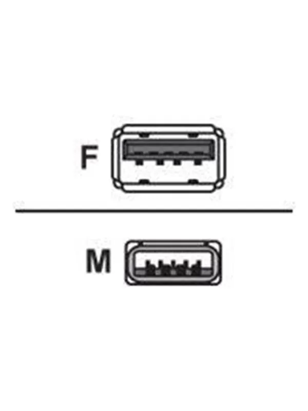 Unitek Y-C4030GBK - USB extension cable - USB Type A to USB Type A - 3 m