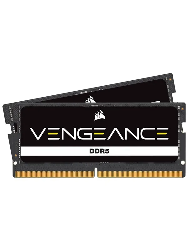 Corsair Vengeance SODIMM DDR5-5200 - 96GB - CL44 - Dual Channel (2 pcs) - Intel XMP - Svart