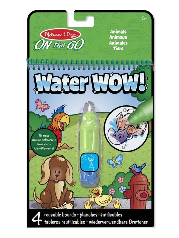 Melissa & Doug Water WOW! Animals - ON the GO Travel Activity