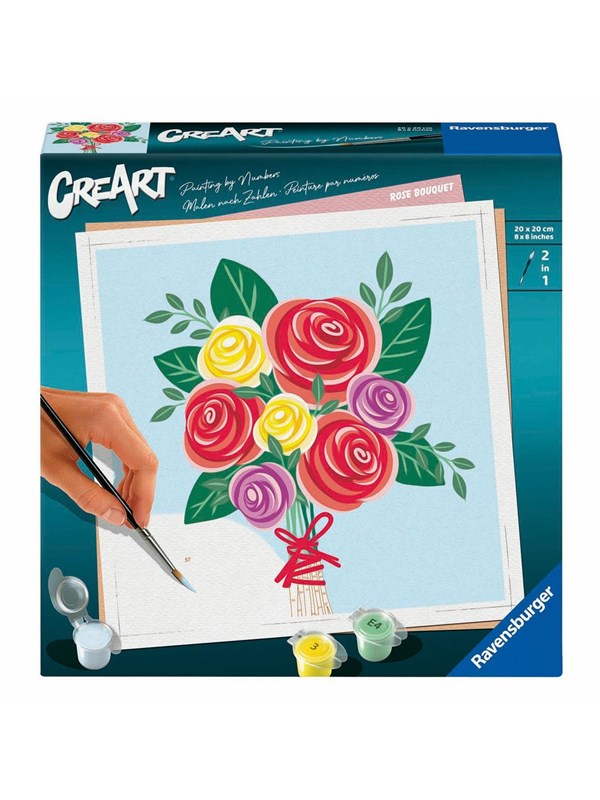 Ravensburger CreArt Paint by Number - Rose Bouquet