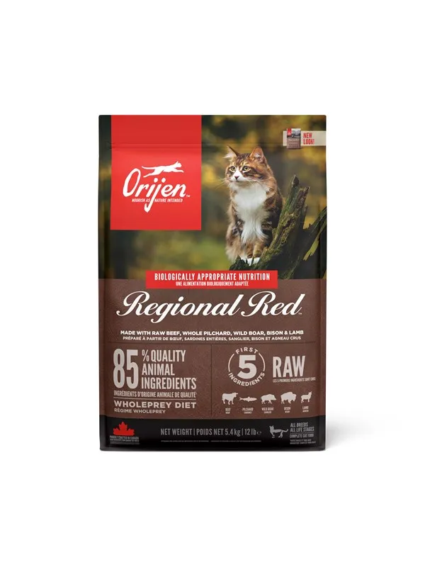 ORIJEN Regional Red Dry Cat Food 5.4kg