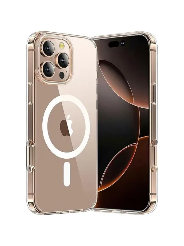 Tech-Protect MagSafe Case for iPhone 16 Pro Max - Transparent