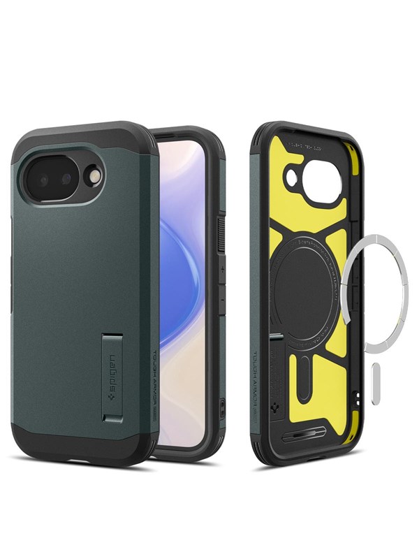Spigen Tough Armor MagSafe - Abyss Green - Google Pixel 10a