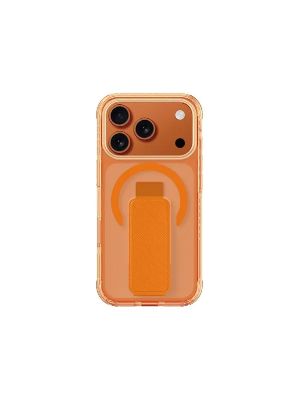 AmazingThing Titan Pro Holder case for iPhone 17 Pro compatible with MagSafe - orange