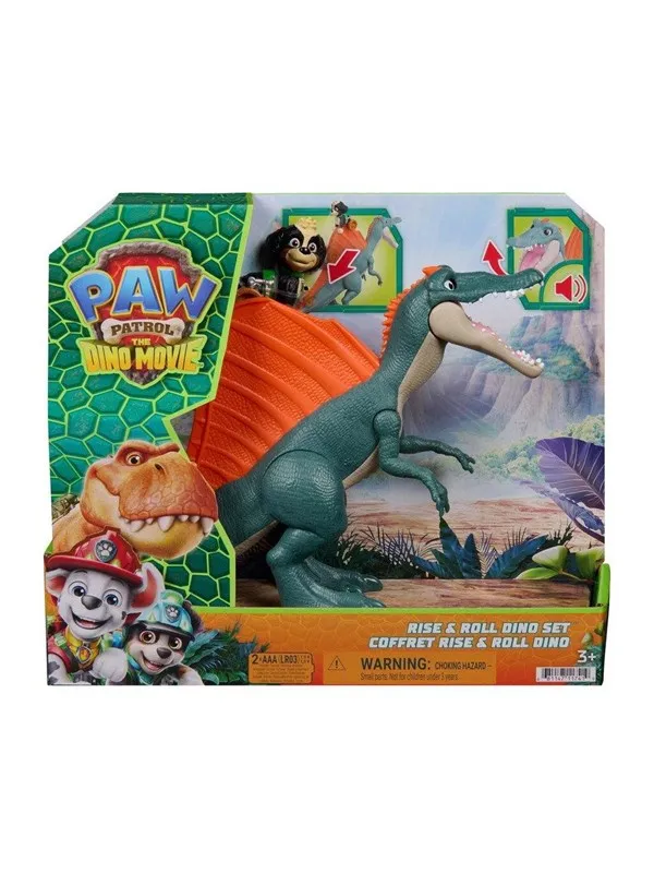 Paw Patrol Movie 3 Rise & Roll Dino Set