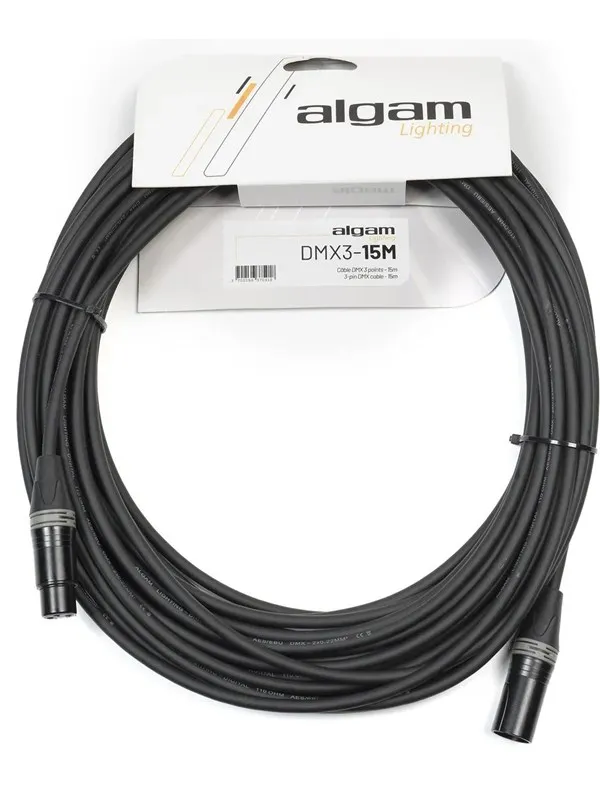Algam Lighting DMX 3 Pin - 15 m.