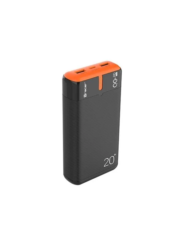 Tracer EnerGen power bank - 2 x USB USB-C - 22.5 Watt Nødlader - 20000 mAh