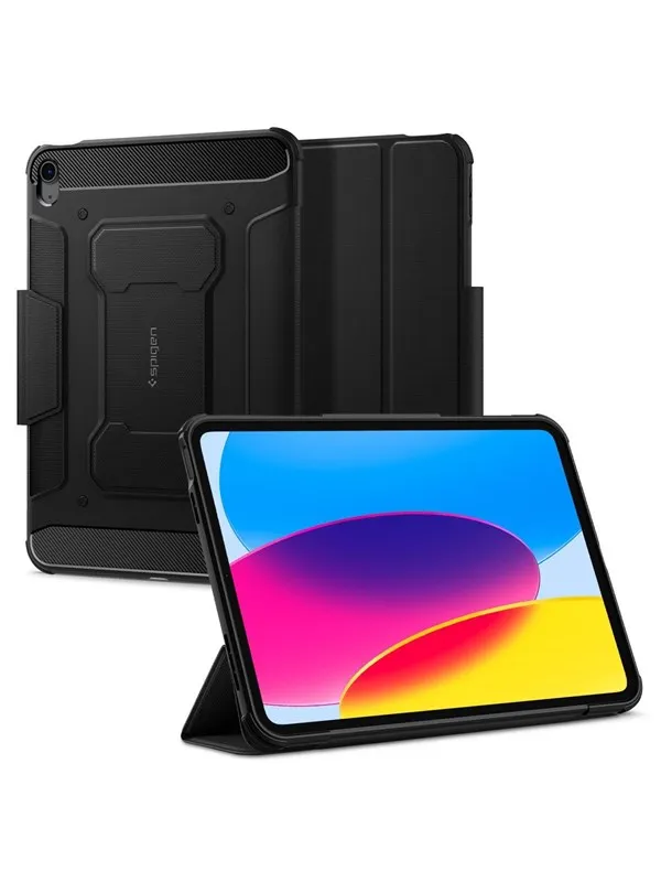 Spigen Rugged Armor Pro - black - iPad Air 10.9" (2022/2020)/11" 2024/2025/2026