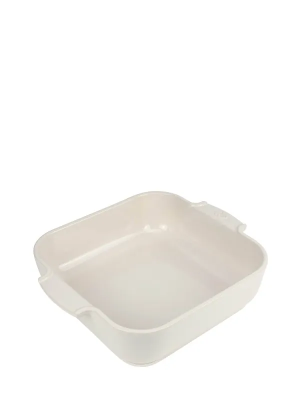 Peugeot Appolia Ceramics Square cream white 28 cm