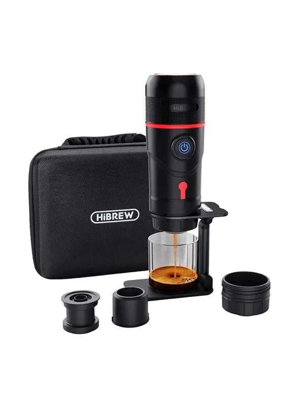 HiBREW Portable coffee maker 3-in-1 with case  H4-premium 80W