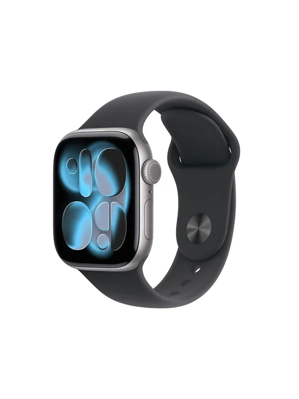 Apple Watch Series 11 GPS 42mm Space Grey Aluminium Case with Black Sport Band - S/M