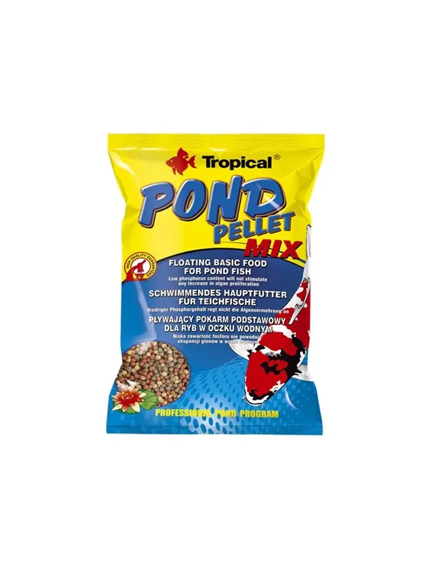 Tropical Pond PELLETS MIX 1000 ml. /130 g.