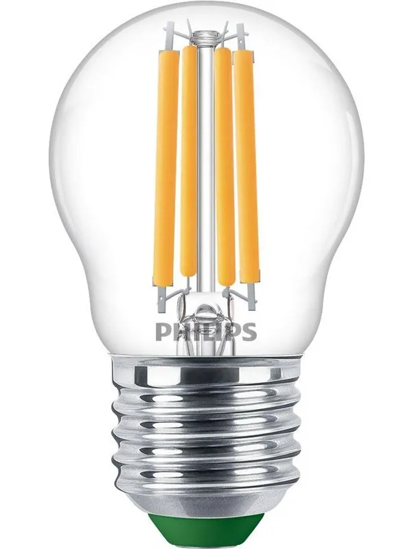 Philips LED-lyspære Mini-ball 2.3W/827 (40W) Clear E27