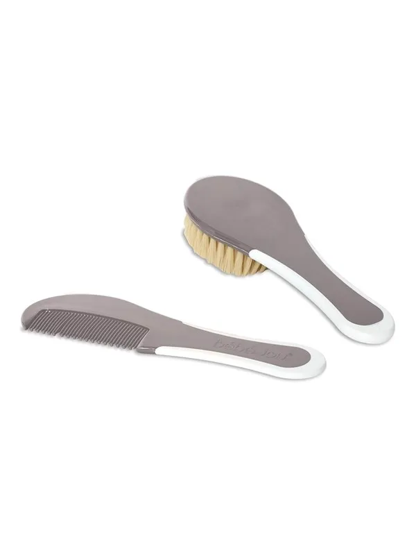 Bébé-jou Brush & comb Chalk Brown