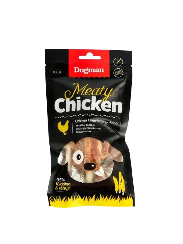 Dogman Chicken Chewbones 60g/3st
