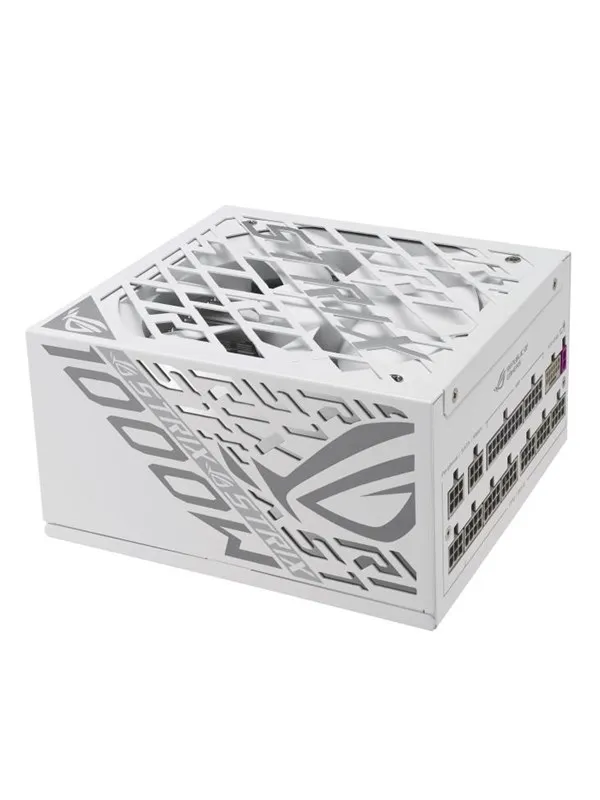 ASUS ROG STRIX PLATINUM 1000W White (ROG Equalizer) Strømforsyning (PSU) - 1000 Watt - ATX 3.1 - 80 Plus Platinum sertifisert