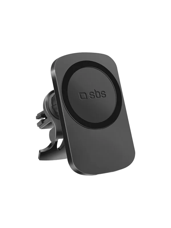 SBS Magnetic Phone Holder and Wireless MagSafe™ Charger for Cars - Black