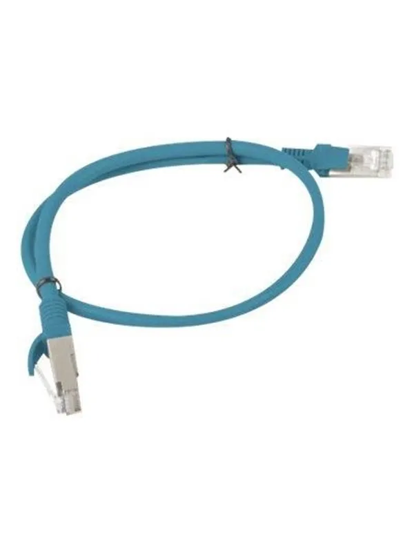 Lanberg patch cable - 50 cm - blue RAL 5012 - Blå - 0.5m