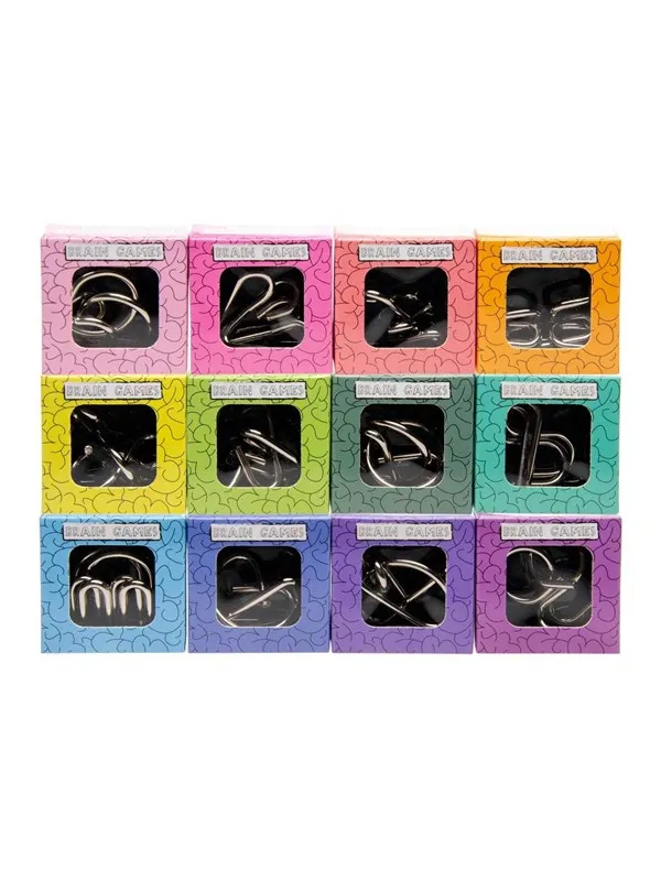 LG-Imports Metal IQ Puzzle (Assorted)