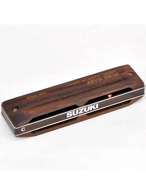 Suzuki MR-550 - Pure Harp - Diatonic Harmonica - Key:C
